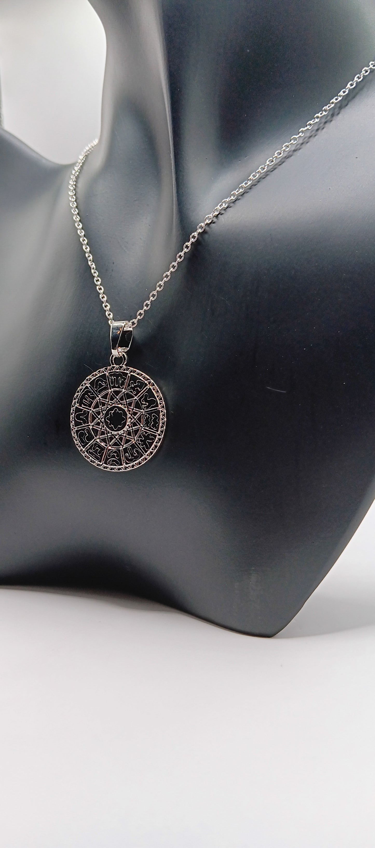 Zodiac pendant necklace!