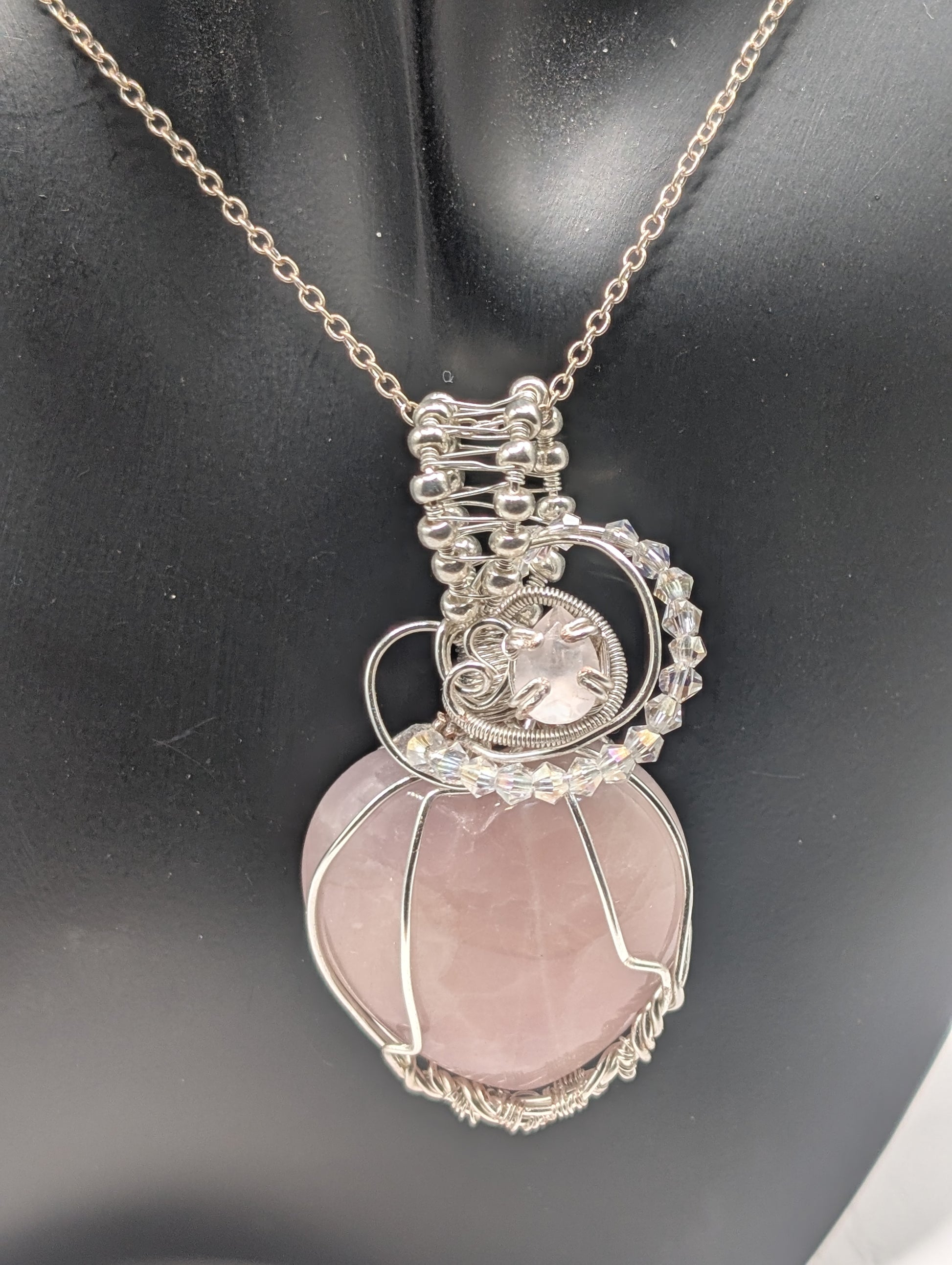 🌟 Manifest Love 💕 with our Rose Quartz Pendant!🌟 - Northern Magick Supplies