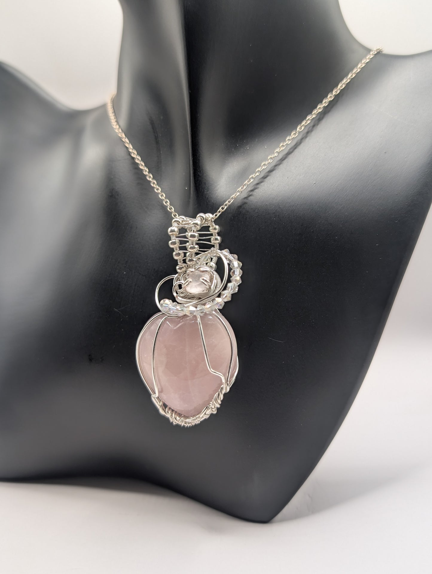 🌟 Manifest Love 💕 with our Rose Quartz Pendant!🌟 - Northern Magick Supplies