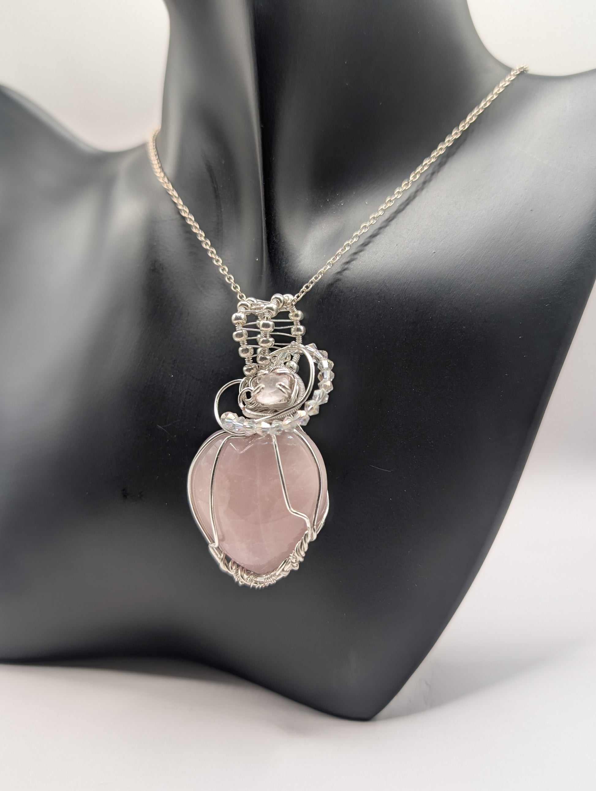 🌟 Manifest Love 💕 with our Rose Quartz Pendant!🌟 - Northern Magick Supplies