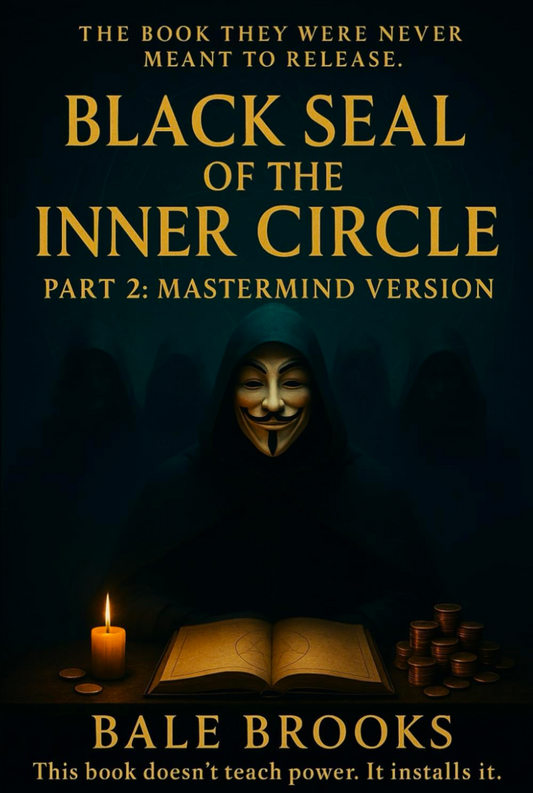 Bale Brooks
Black Seal of the Inner Circle Part 2 - Mastermind Edition: 33 Forbidden Protocols of Influence, Power, and Inner Rebirth (NEW) Paperback