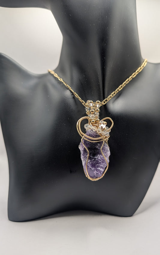 🌟 Discover the Elegance of Our One-of-a-Kind Amethyst Pendant! 🌟 - Northern Magick Supplies