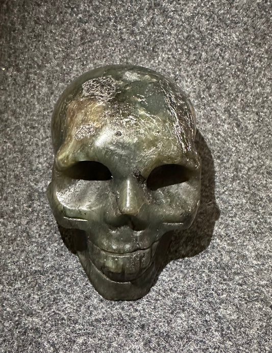 Labradorite Crystal Skull