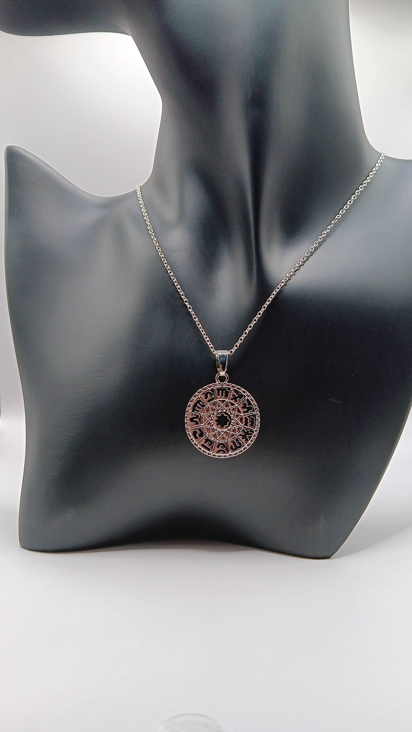 Zodiac pendant necklace!