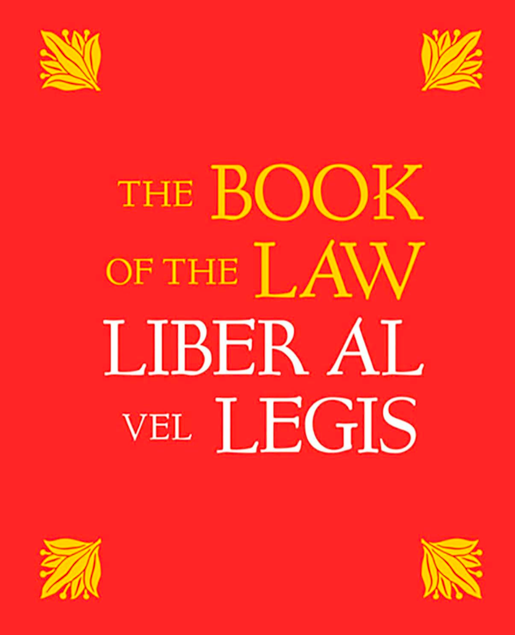 The Book of the Law: Liber Al Vel Legis (Centennial Edition) USED LIKE NEW CONDITION