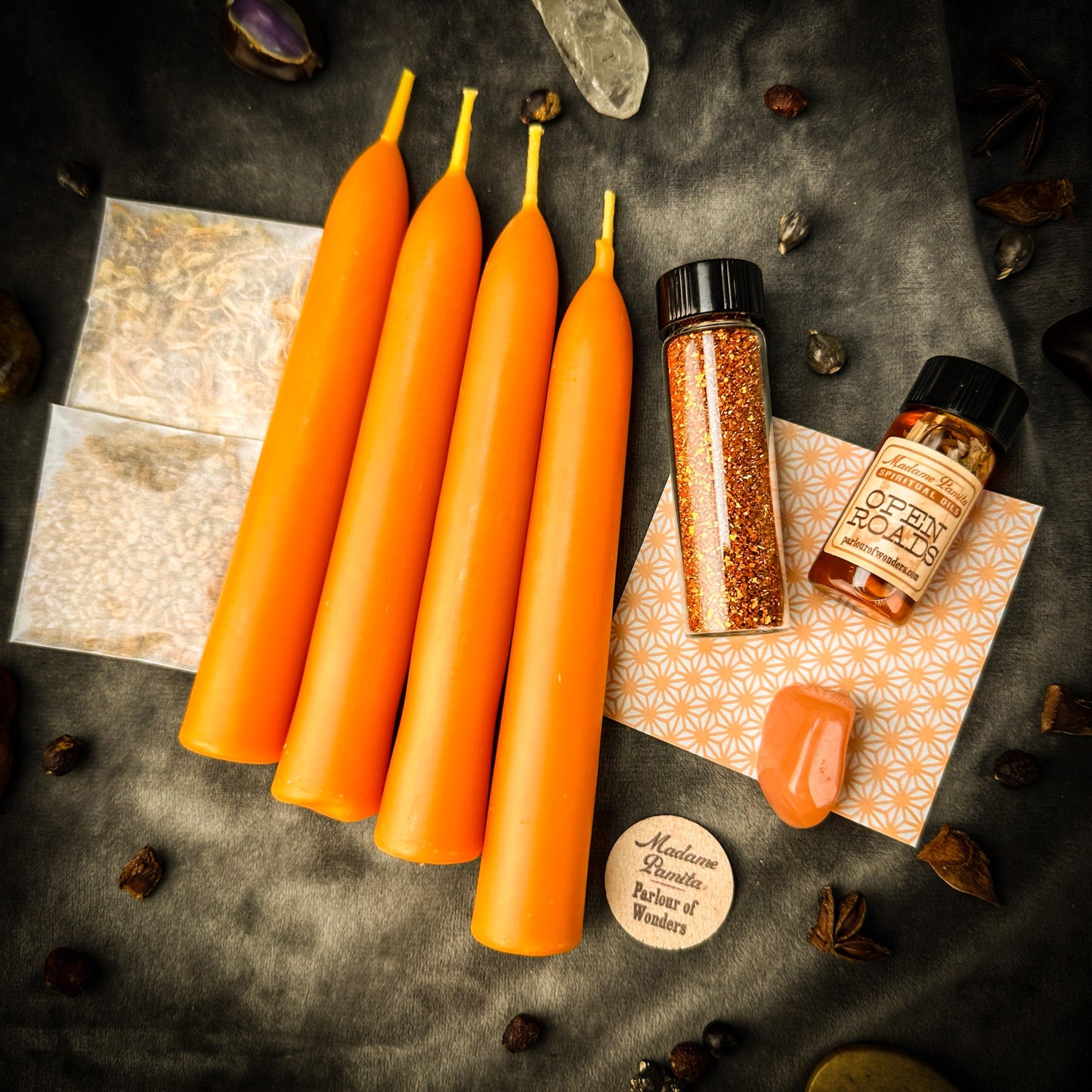 Road Opener Candle Spell Booster Pack - Add Opportunity to Any Candle Spell Kit - Northern Magick Supplies