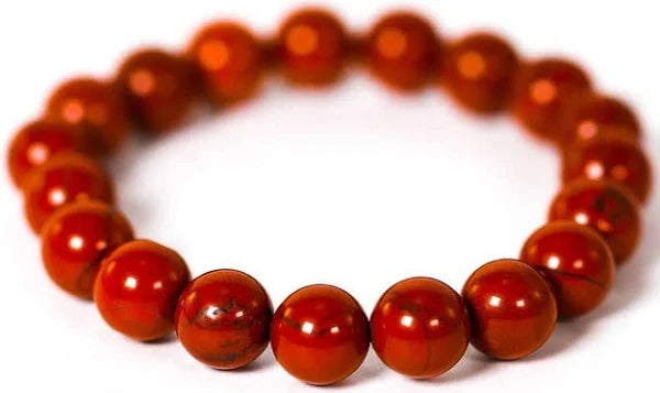8mm Red Jasper - Bracelet - Northern Magick Supplies