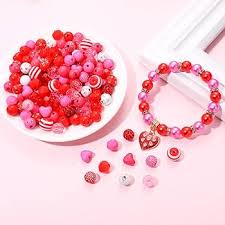 Heart & Love Beads (20 Pack) - Northern Magick Supplies